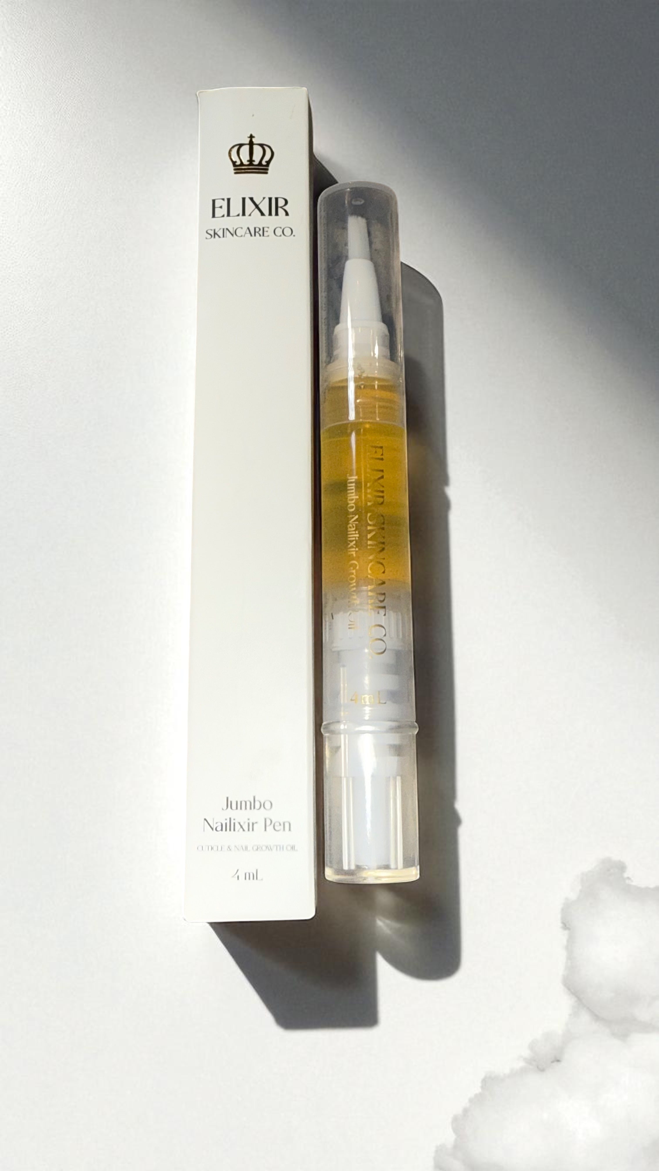 Nailixir Jumbo Cuticle Oil Pen – Plant-Based Nail Growth Oil (4 mL)